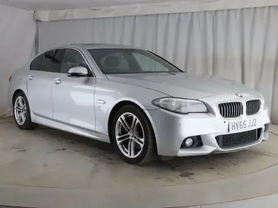 Używany BMW 520 M Sport 2015 Srebrny Sedan/Limuzyna