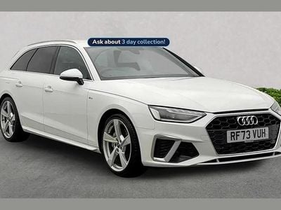 Used Audi A4 S-Line 200 HP (147 kW) 2024 White Estate