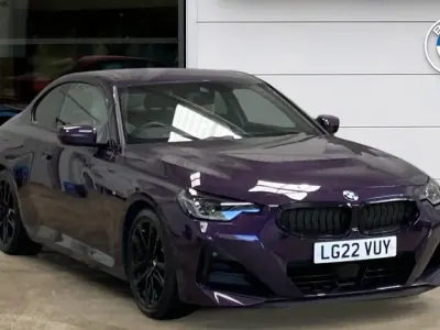 Used BMW 220 M Sport 187 HP (137 kW) 2022 Purple Coupe