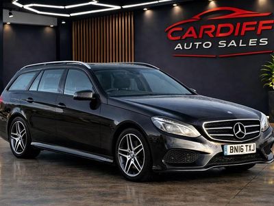 Gebraucht Mercedes E220 AMG 2016 Schwarz Kombi
