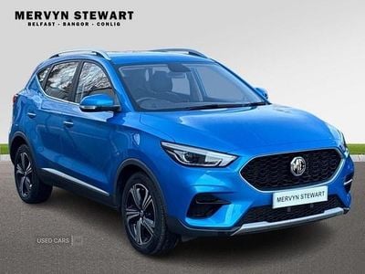 Used MG ZS Excite 106 HP (77 kW) 2022 Blue SUV