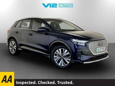 Blue Used 2021 Audi Q4 e-tron Sport SUV | £20,495 (Fair price)
