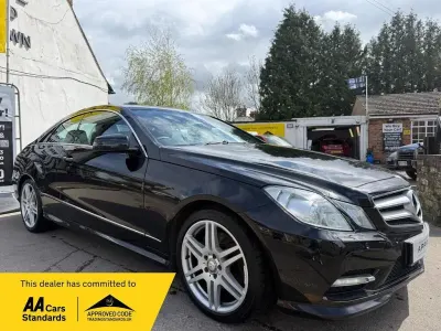 Used Mercedes E250 2013 Black Coupe