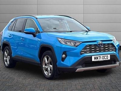 Used Toyota RAV4 Hybrid Design 222 HP (163 kW) 2022 Cyan splash SUV