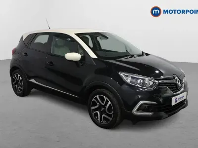 Used Renault Captur Iconic 90 HP (66 kW) 2019 Black/cream SUV