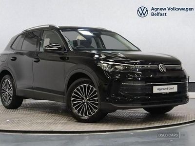 Black Used 2025 VW Tiguan Match SUV | £29,950 (Expensive)