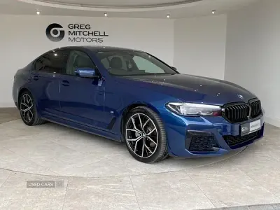Używany BMW 520 M Sport 2021 Niebieski Sedan/Limuzyna