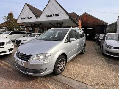 Used VW Touran SE 138 HP (101 kW) 2007 Silver MPV