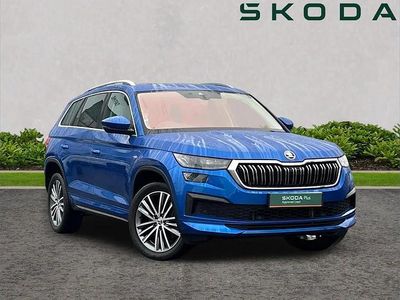 Blue Used 2022 Skoda Kodiaq LAURIN & KLEMENT SUV | £31,495 (Expensive)