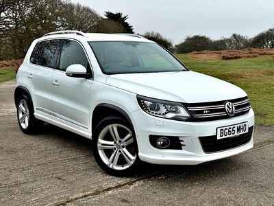 Used VW Tiguan R-line Edition 184 HP (135 kW) 2015 White SUV