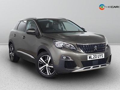 Grey Used 2020 Peugeot 3008 Allure Hatchback | £12,975 (Fair price)