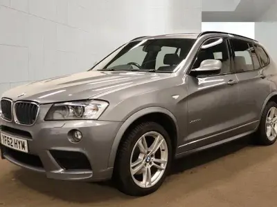 Used BMW X3 M Sport 184 HP (135 kW) 2012 Grey SUV