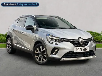Begagnad Renault Captur Version S 100 HK (73 kW) 2021 Grå SUV