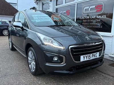 Grey Used 2015 Peugeot 3008 Active Hatchback | £7,995 (Expensive)