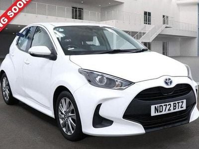 White Used 2022 Toyota Yaris Hybrid Hatchback | £14,000 (Super price)