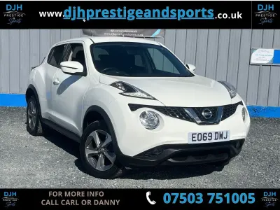 Usado Nissan Juke Acenta 112 HP (82 kW) 2019 Branco SUV