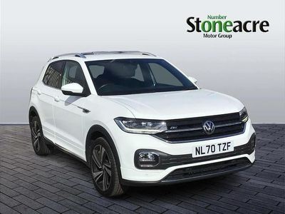 Used VW T-Cross R-line 115 HP (84 kW) 2020 White SUV