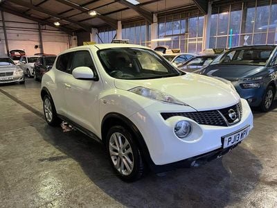 Used Nissan Juke Acenta 110 HP (80 kW) 2013 White SUV