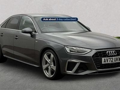 Grey Used 2022 Audi A4 S-Line Sedan | £23,084 (Fair price)
