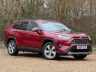 Used Toyota RAV4 Hybrid Design 222 HP (163 kW) 2019 Tokyo red SUV