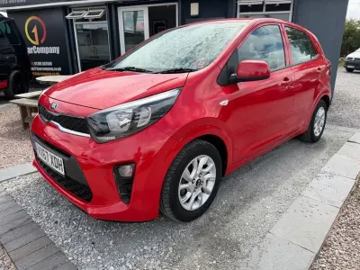 Used Kia Picanto 83 HP (61 kW) 2017 Red Hatchback
