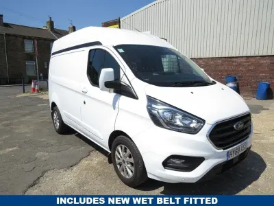 Used Ford Transit Custom Limited 130 HP (95 kW) 2018 White Van