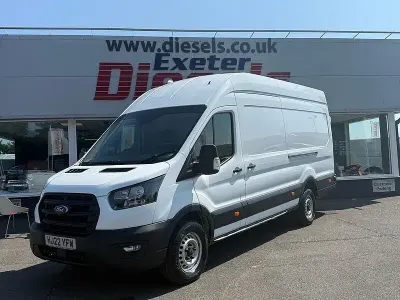 Used Ford Transit 130 HP (95 kW) 2022 White Van
