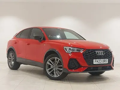 Used Audi Q3 Black Edition 245 HP (180 kW) 2023 Red SUV