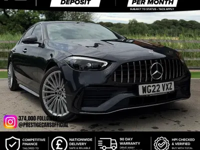 Used Mercedes C200 AMG Line Premium 204 HP (150 kW) 2022 Grey Sedan