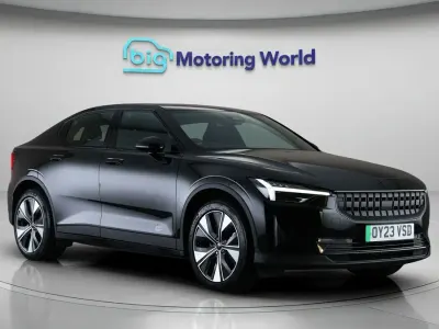 Begagnad Polestar 2 Standard Range Single Motor 200 kW (272 HK) 2022 Svart Halvkombi