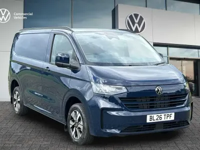 Used VW T7 2026 Dark indigo blue Van