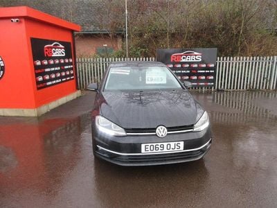 Used VW Golf VII Match 115 HP (84 kW) 2019 Black Hatchback
