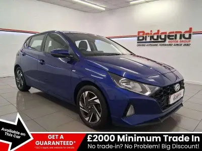 Used Hyundai i20 SE 100 HP (73 kW) 2022 Blue Hatchback