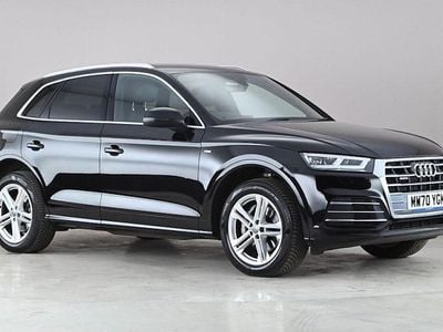 Begagnad Audi Q5 S-Line 299 HK (219 kW) 2020 Svart SUV