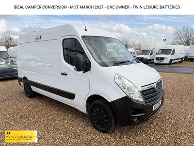 Used Vauxhall Movano 130 HP (95 kW) 2018 White MPV
