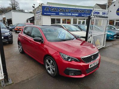 Red Used 2020 Peugeot 308 GT-line Hatchback | £9,250 (Fair price)
