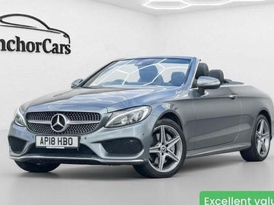 Begagnad Mercedes C220 AMG line 170 HK (125 kW) 2018 Grå Cab