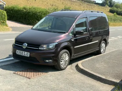 Used VW Caddy Life 2018 Purple MPV