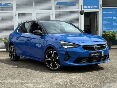Used Vauxhall Corsa Ultimate 100 HP (73 kW) 2022 Blue Hatchback
