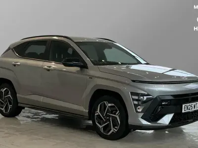Used Hyundai Kona N Line 138 HP (101 kW) 2025 Silver SUV