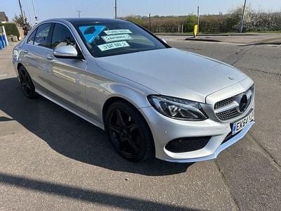 Used Mercedes C250 AMG line 204 HP (150 kW) 2014 Silver Sedan