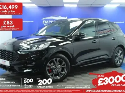 Używany Ford Kuga ST-Line 120 KM (88 kW) 2021 Czarny SUV