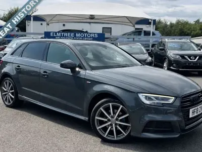 Used Audi A3 Black Edition 116 HP (85 kW) 2018 Sedan