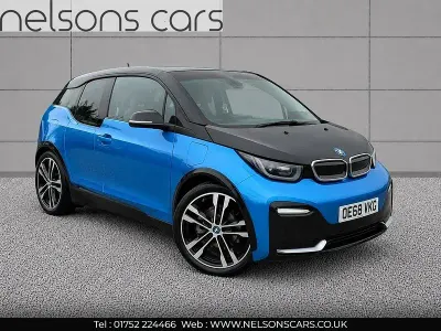 Used BMW i3 Comfort Edition 184 HP (135 kW) 2018 Blue Hatchback