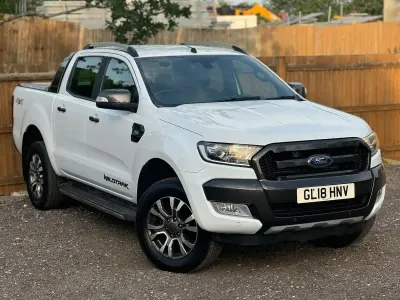 Used Ford Ranger Wildtrack 200 HP (147 kW) 2018 White Pickup