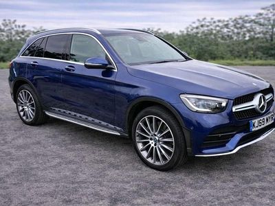Used Mercedes GLC220 AMG Line Premium 194 HP (142 kW) 2020 Blue Estate