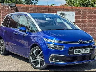 Used Citroën C4 SpaceTourer Flair 150 HP (110 kW) 2017 Blue MPV