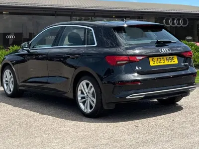 Used Audi A3 Sport 150 HP (110 kW) 2023 Black Sedan