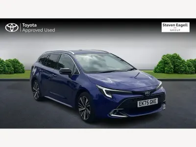 Gebraucht Toyota Corolla Design 140 PS (102 kW) 2025 Blau Kombi