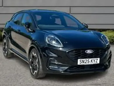 Used Ford Puma ST-Line X 125 HP (91 kW) 2025 Black SUV